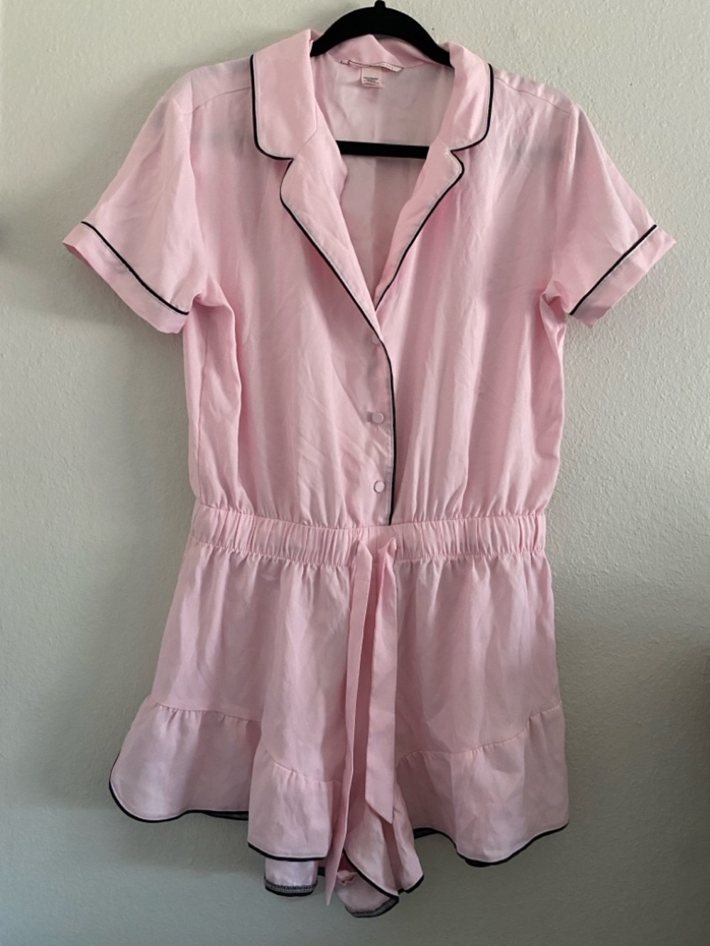 Victorias Secret Romper Pajamas Pink Lounge